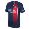 Maillot de Supporter Paris Saint-Germain Dembele 10 Domicile 2023-24 Pour Enfant